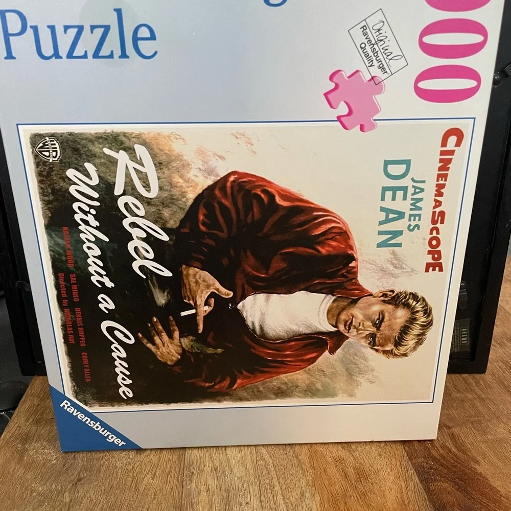 Ravens burger JAMES DEAN Puzzle~~~1000 pc~~~~Rebel Without a Cause - Picture 3 of 7